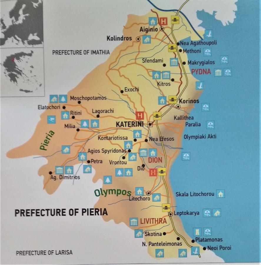 Residenza Monopati Beach Methoni Pierias Apartment Ngoại thất bức ảnh